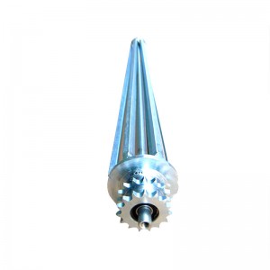 Rouleau à cône conique Convoyeur à rouleau incurable rouleau électrique Conte