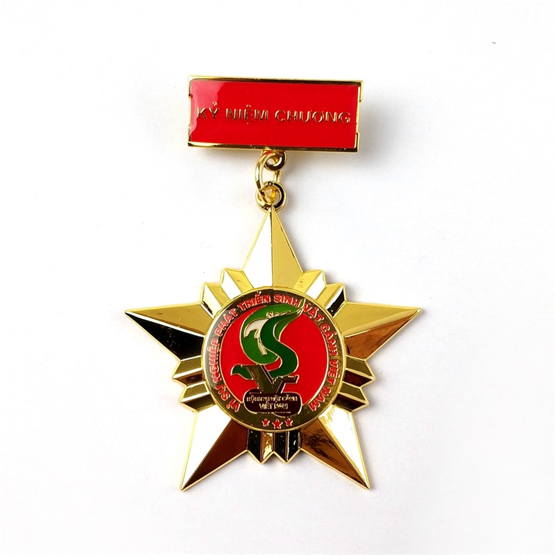 Médalla personnalisé Medallion Die Cast Metal Badge 3D Médailles d'activité et médaille de récompense avec ruban
