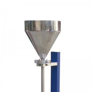 Machine d\'essai d\'usure de sable tombant