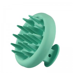 Silicone shampooing Bath Brush Nettaiteur Massage Masage Peigne Silicone Sallicone Massage Brosse pour les cheveux