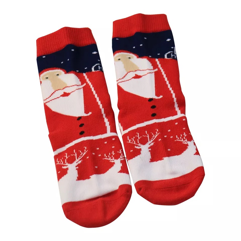 Chaussettes d'hiver de haute qualité pour Noël pour bébé thermique personnalisé Chaussettes de Noël Gift Christmas chaussettes de Noël