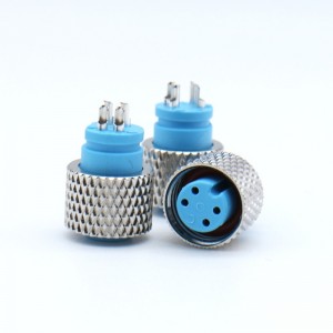 Connecteur d\'étanchéation de vélo électrique IP67 2 3 4 5 Borne de connecteur électrique à 6 broches.