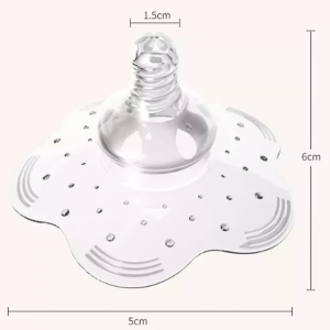 Mallfeeding Mother Nursing Milk Silicone Minppie Bouclier de protection Couvercle avec Bouclier de mamelon mammaire pour l\'allaitement