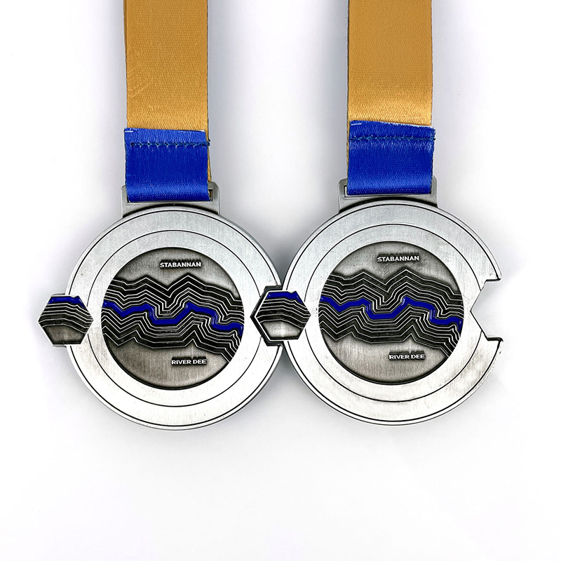 Médaille d'or 3D de haute qualité fabricant de haute qualité avec longe
