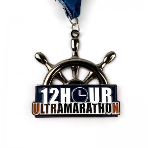 Médaille de médaille personnalisée Médailles de verre de conception à la main d\'or médailles d\'or