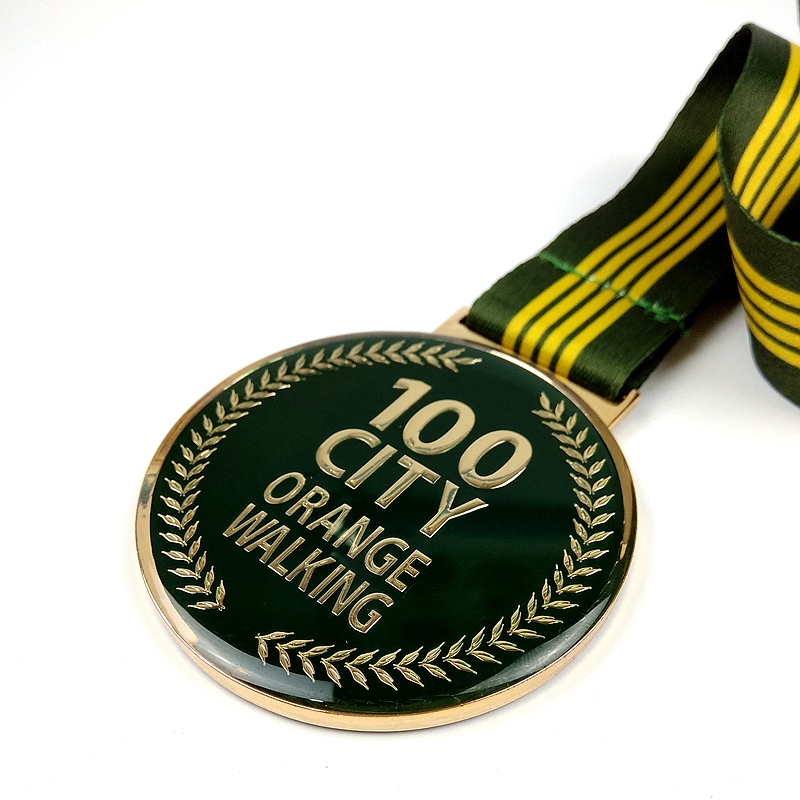 Médailles de médaille de montée sur la personnalité donnée aux médailles de civils pour marcher