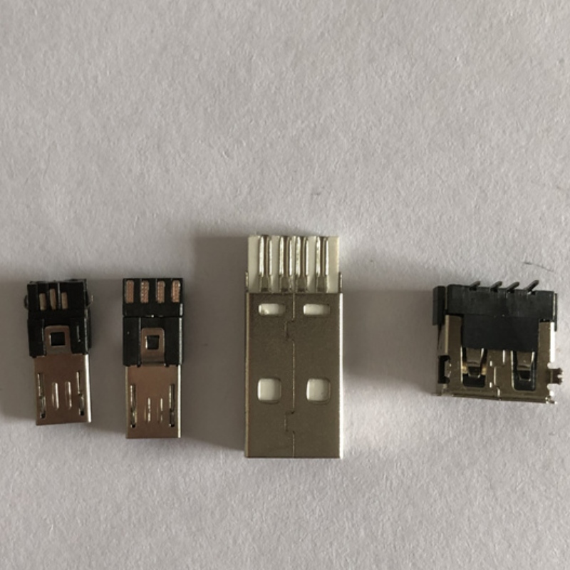 Adaptateur de bricolage PC 3-en-1 de type USB plaqué iCKEL A