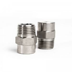 Souffrouillage de buse à cône solide en acier inoxydable et humidification Haute et basse pression ATomisation Bulle conique Bulle denettoyage de brume d\'eau