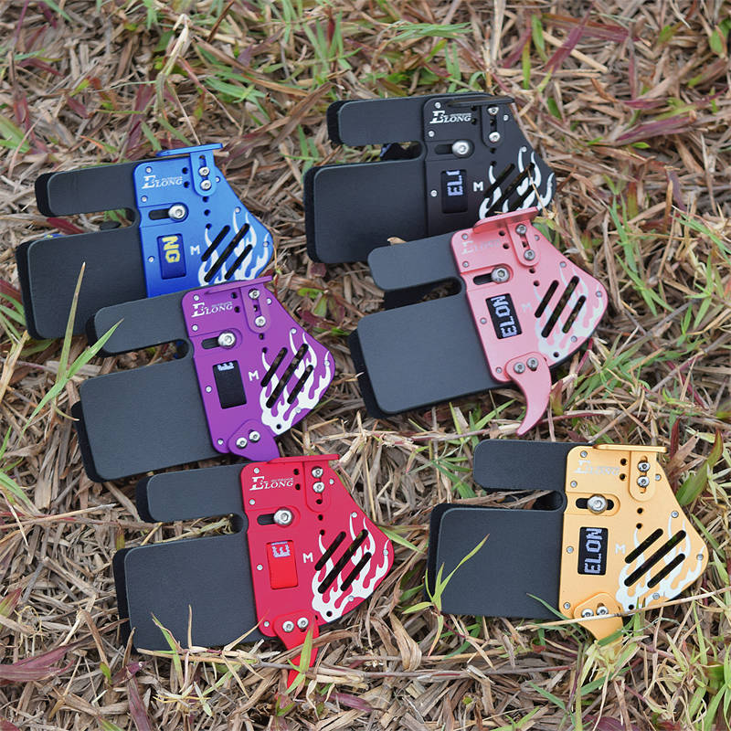 Tabage du doigt pour l\'équipement d\'arc réapprovisié