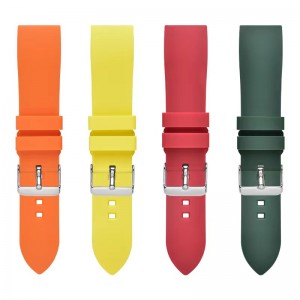 Sangle en silicone souple pour la montre Watch Imperproping Watch Band