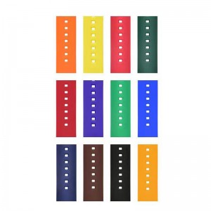 Sangle en silicone souple pour la montre Watch Imperproping Watch Band