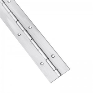 Taille standard Hinge longue 201#72 ‘’ * 2,5 72 * 3thick acier inoxydable charnière de piano continu armoire à rangée piano charnière