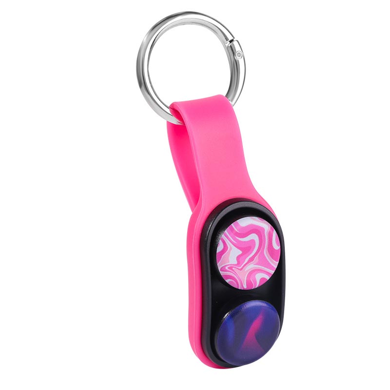 Poppuck fidget décompression silicone jouet éducatif pop - up magnétique décompression Keychain fabricant de jouets