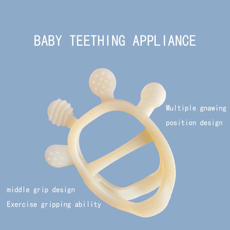 Silicone Baby Teether Toys for Babies 3+mois, bpa free drop