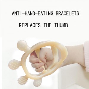 Silicone Baby Teether Toys for Babies 3+mois, bpa free drop