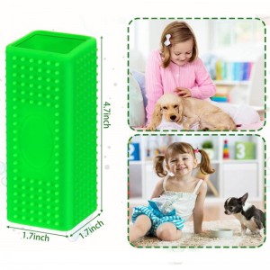 PET Dog & cat Épilateur silicone PET Hair Block Roller Cleaner, tapis brosse à poils de chien canapé creux brosse de nettoyage en silicone, imperméable et durable