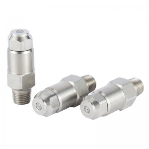 Acier inoxydable atomisant la buse LNN Humidité Air atomisation de la brume fine Bulle de pulvérisation