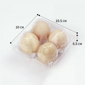 Plateau d\'oeuf 105 * 100 * 65 mm 4 rainures