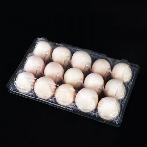 Plateau d\'oeuf 245 * 150 * 67 mm 15 rainures 42 g