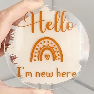 Carte commémorative de la graveur de la gravure de la gravure du laser en acrylique