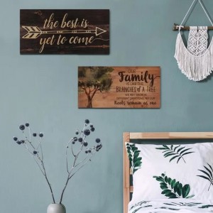 Signe de bois d\'artisanat personnalisé Signe en bois Signe