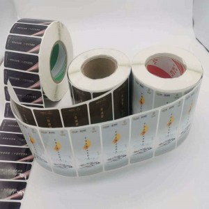 Personnaliser les étiquettes des autocollants description du produit