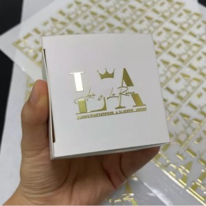 Autocollant d\'étiquette de domination UV