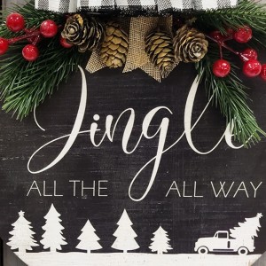 Decorative Home Singing Wall Art imprimé Home Decoration Board Wood Sign Board