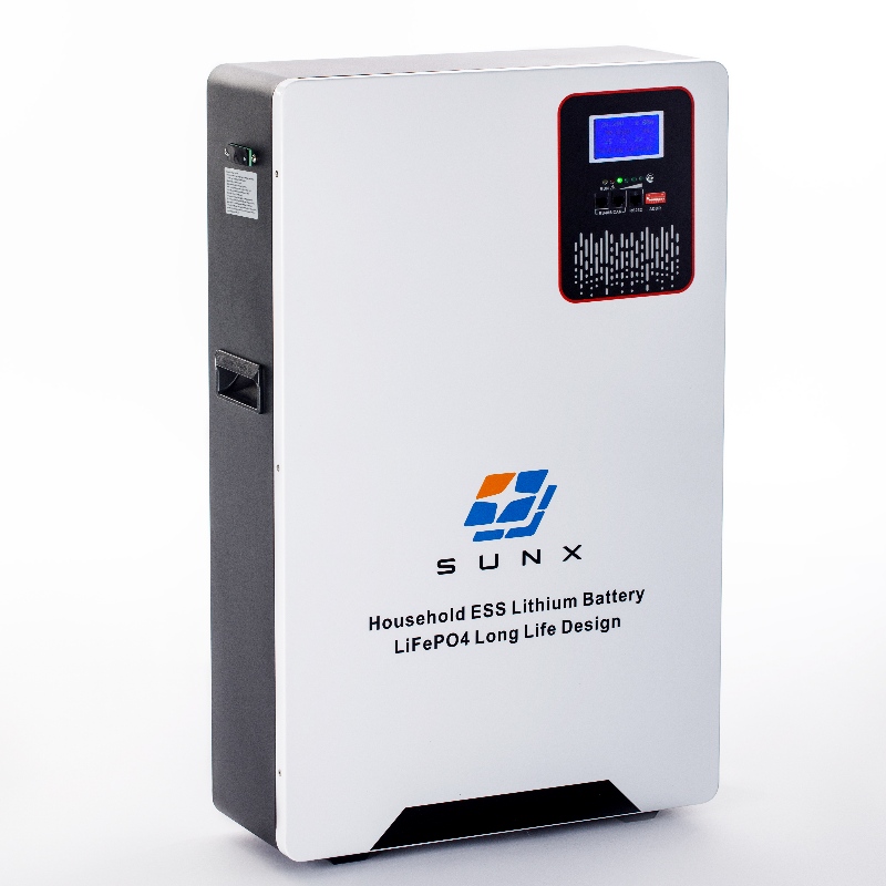 25.6V200AH 5KWH SOLAR SOLAR PHOTOFTAIC ENQUÊTE DE STOCKAGE POWEWALL STROCKAGE D'ÉNERGIE MAIN