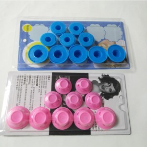 Pas de bigoudis de chauffage de chaleur, des bigoudis en silicone ou des outils de curling, pas de chauffage, pas de dommage aux cheveux, facile ànettoyer