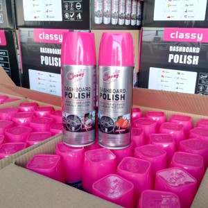 Tableau de bord de voiture Spray polonais en cire de cire de cire