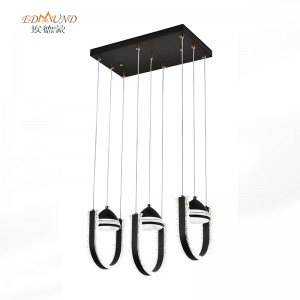 L8036 BK LED Pédante Light-3 Couleurs