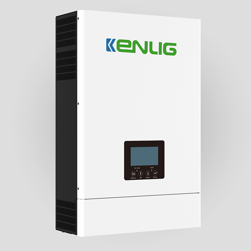 Kenlig multifonction haute fréquence pure onde sinusoïdale hors réseau solaire onduleur de stockage d'énergie hybride 5kw