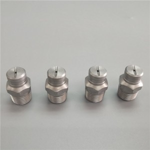 Laveuse haute pression Bulle de ventilateur plate Bulle d\'eau en acier inoxydable jet