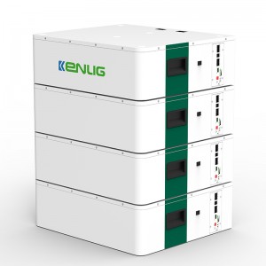 51.2V 100AH ​​/200AH Batterie de stockage d\'énergie Batteries rechargeables à ion lithium empilable pour Houseold