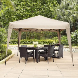 Crosley Furniture Hampton Gazebo extérieur pliable, 10 \\\\ \'x 10 \\\\\' - Tan