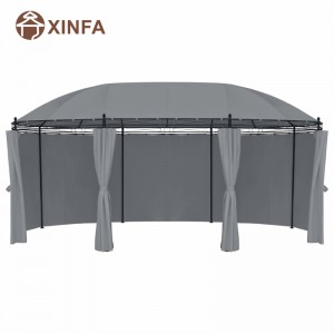Jardin Arches Gazebo Aluminium Pergola Gazebo Outdoor Aluminium Luxury Outdoor Tente pour la fête