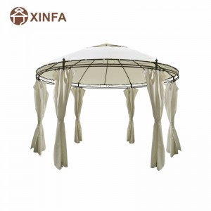 Mariage Marquee Arch Top Jardin Pergolas Gazebo Outdoor Aluminium Gazebo Canopy Show Tents