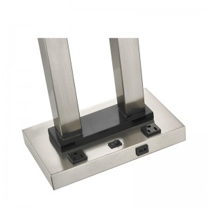 Lampe de table à doublenuit à la salle d\'or