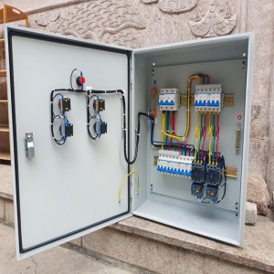 Armoire de commande pour le fan