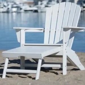Chaise en plastique Adirondack pour adultes
