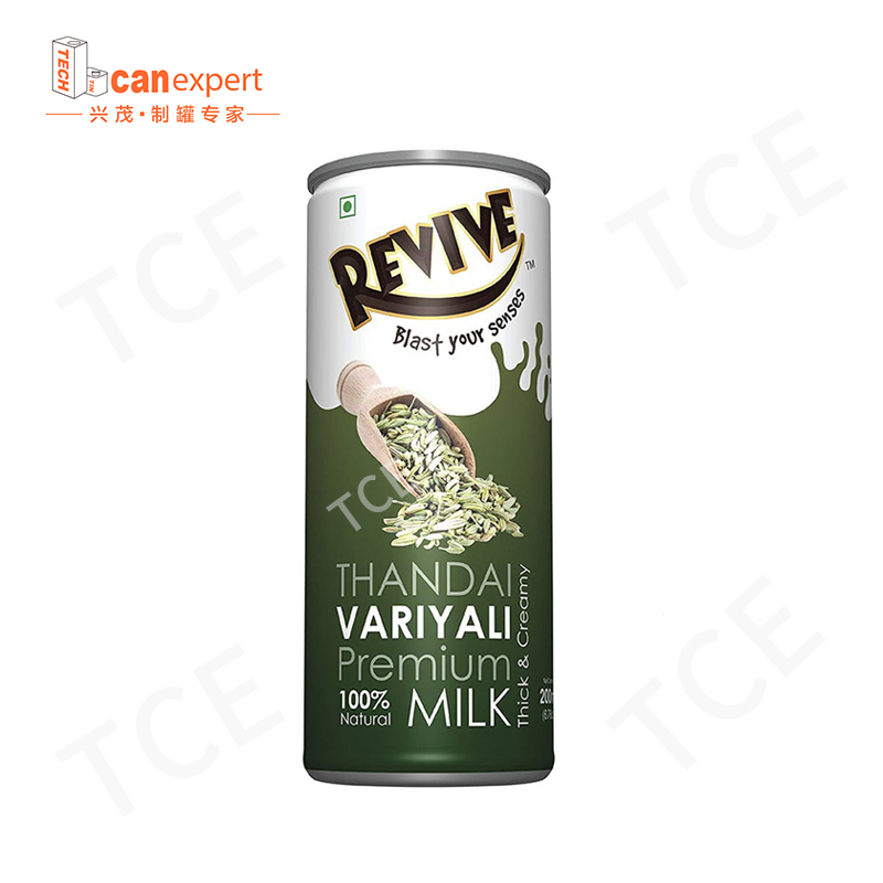 TCE-new Design Milk Beverage de boisson boîte d'étain de 0,25 mm