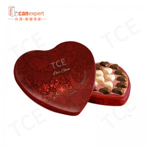 Biscuits personnalisés boîte à canned d\'étain d\'étain emballages en métal