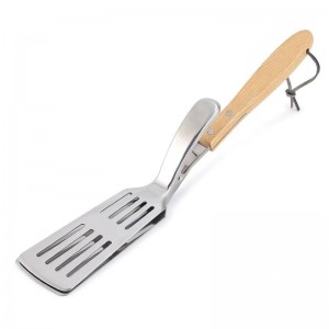 Unique à usage 2 en 1 BBQ Grilling Spatula&Tongs pour griller à l\'extérieur, à plusieurs usage