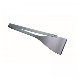 OEM/ODM client 304 en acier inoxydable à usage unique 2 en 1 BBQ Gilling Spatula&Tongs pour les grillades à l\'extérieur, à plusieurs usage