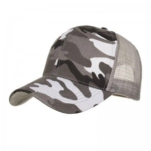 Hommes Femmes de coton extérieur Coton Camouflage Camouflage CAPS SPORT