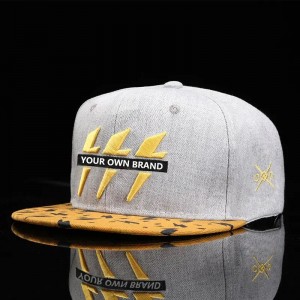 Logo populaire 3D Broidered Flat Auvets Baseball Hat Summer Boy Cool Femme Hip-Hop Snapback Cap