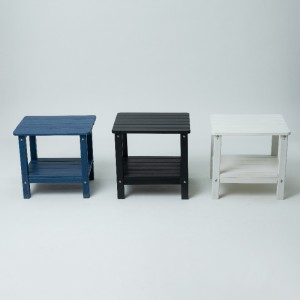 Table d\'appoint extérieure avec couleurnoire