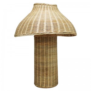 Treehouse Hotel Rattan Table Lampe avec corps de rotinnaturel à l\'hôtel chambre