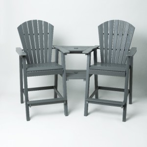 A-ECO Living Adirondack Bar Tabourettes